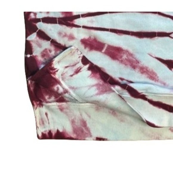 WOMENS PROENZA SCHOULER WHITE LABEL CREWNECK SWEATSHIRT BLUE & BURGUNDY … - Picture 11 of 12